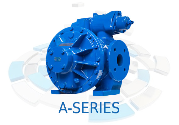 The design of the A-Series pumps, utilizes an eccentric disc according to the Mouvex principle, this enables self-priming, even when dry, and pipe clearing.
