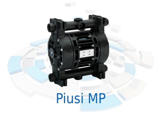 Piusi MP pumps are self-priming and can run dry without damage; they also allow fine tuning of speed without pressure loss.