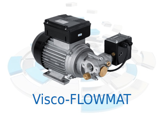 The new range of VISCOMAT pumps with pressure switch is designed to satisfy requirements for deliveries with a constant flow self-priming pump with automatic switch-off at the end of delivery.